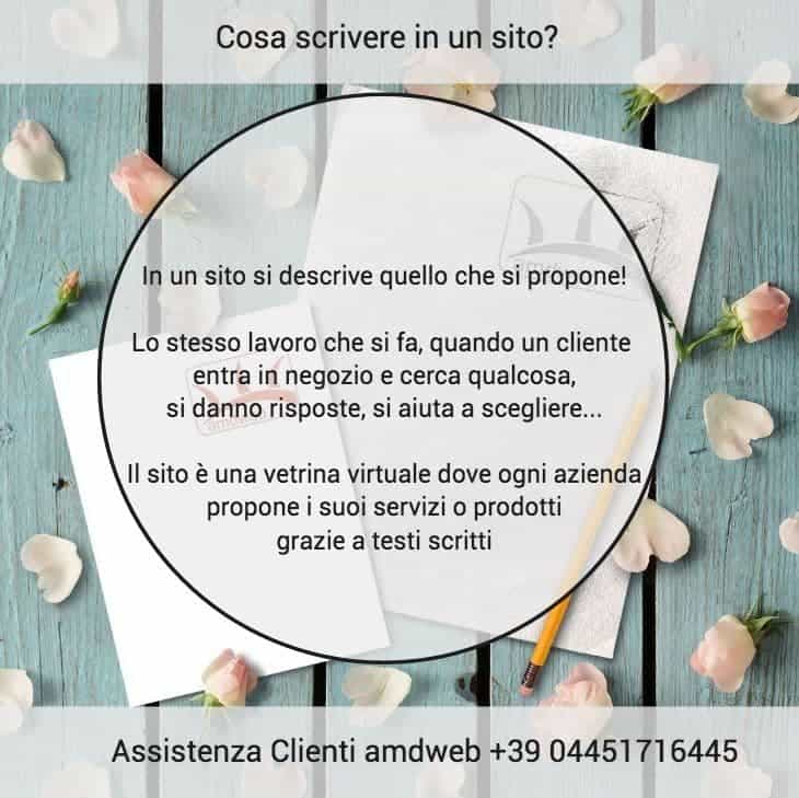 Cosa scrivere in un sito? Cosa scrivere in un sito?