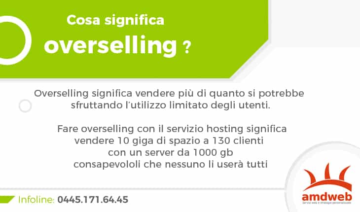 Cosa significa overselling?